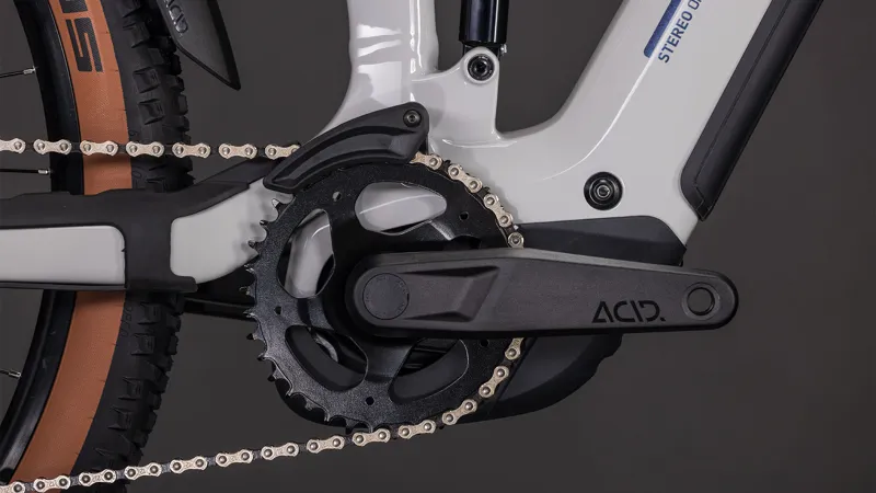 Cube Stereo Hybrid ONE22 SLX 800wh 2026 Electric MTB - Greige/Switch-4