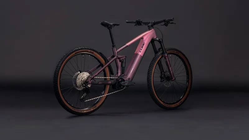 Cube Stereo Hybrid ONE44 Pro 800wh 2026 Electric MTB - Shiftblush/Raisin-1