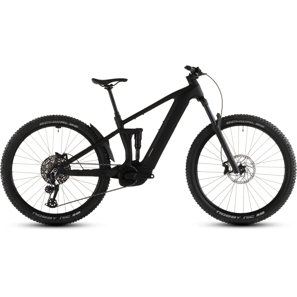 uPRISE Bikes Cube Stereo Hybrid ONE44 EX 800wh 2026 Electric MTB - Blackline | Price match, 365 day returns, 18-Month Warranty, Finance Available & Free UK Delivery