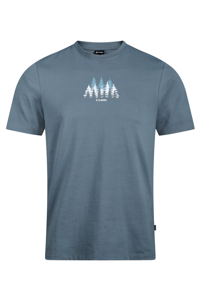 Cube Organic Men's T-Shirt - Forest Blue