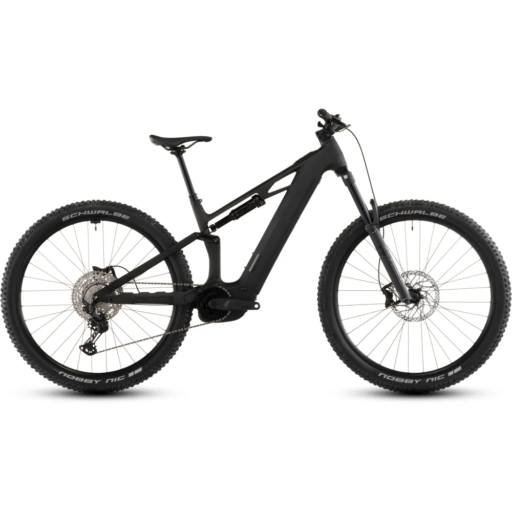 uPRISE Bikes Cube Stereo Hybrid ONE44 HPC RACE 800 2026 Electric MTB - Blackline | Price match, 365 day return s, 18-Month Warranty, Finance Available & Free UK Delivery