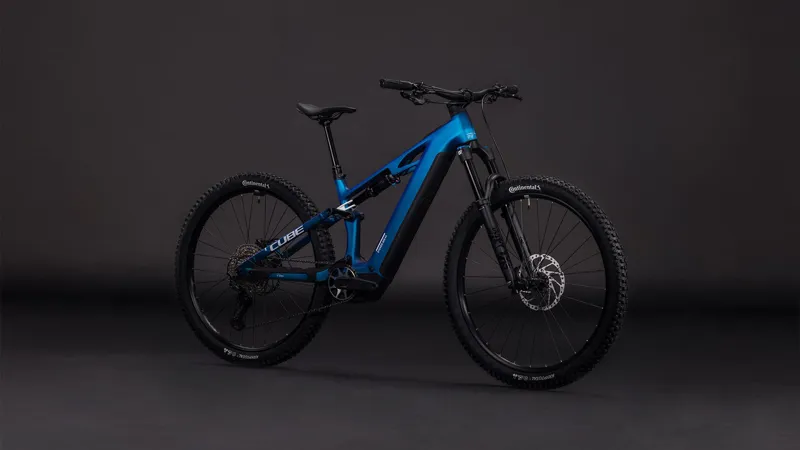 Cube Stereo Hybrid ONE44 HPC SLX 800wh 2026 Electric MTB - Nebula/White-1