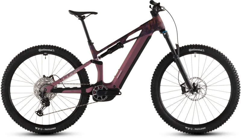 Cube Stereo Hybrid ONE44 HPC SLX 800wh 2026 Electric MTB - Shiftblush/Art
