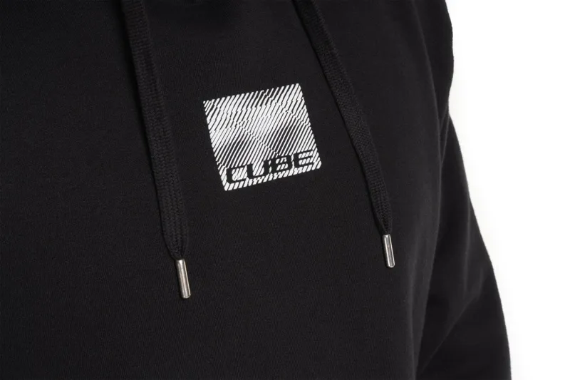 Cube Organic Grid Men's Hoodie - Black-2
