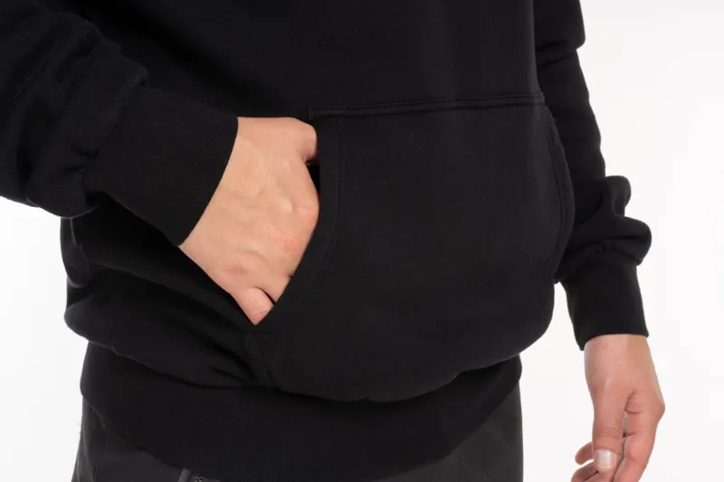 Cube Organic Grid Men's Hoodie - Black-3