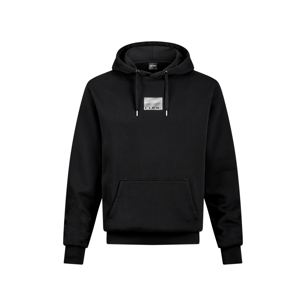 uPRISE Bikes Cube Organic Grid Men's Hoodie - Black | Price match, 365 day return s, 18-Month Warranty, Finance Available & Free UK Delivery