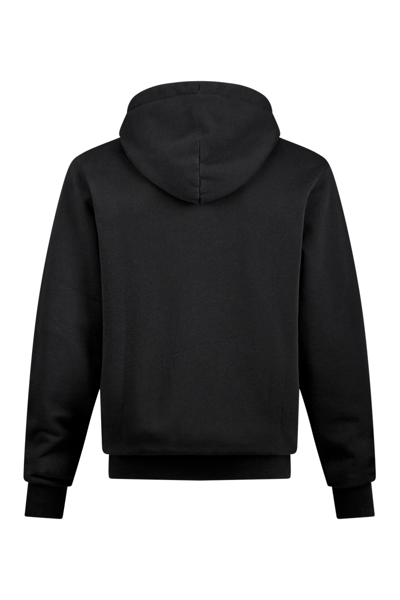 Cube Organic Grid Men's Hoodie - Black-1