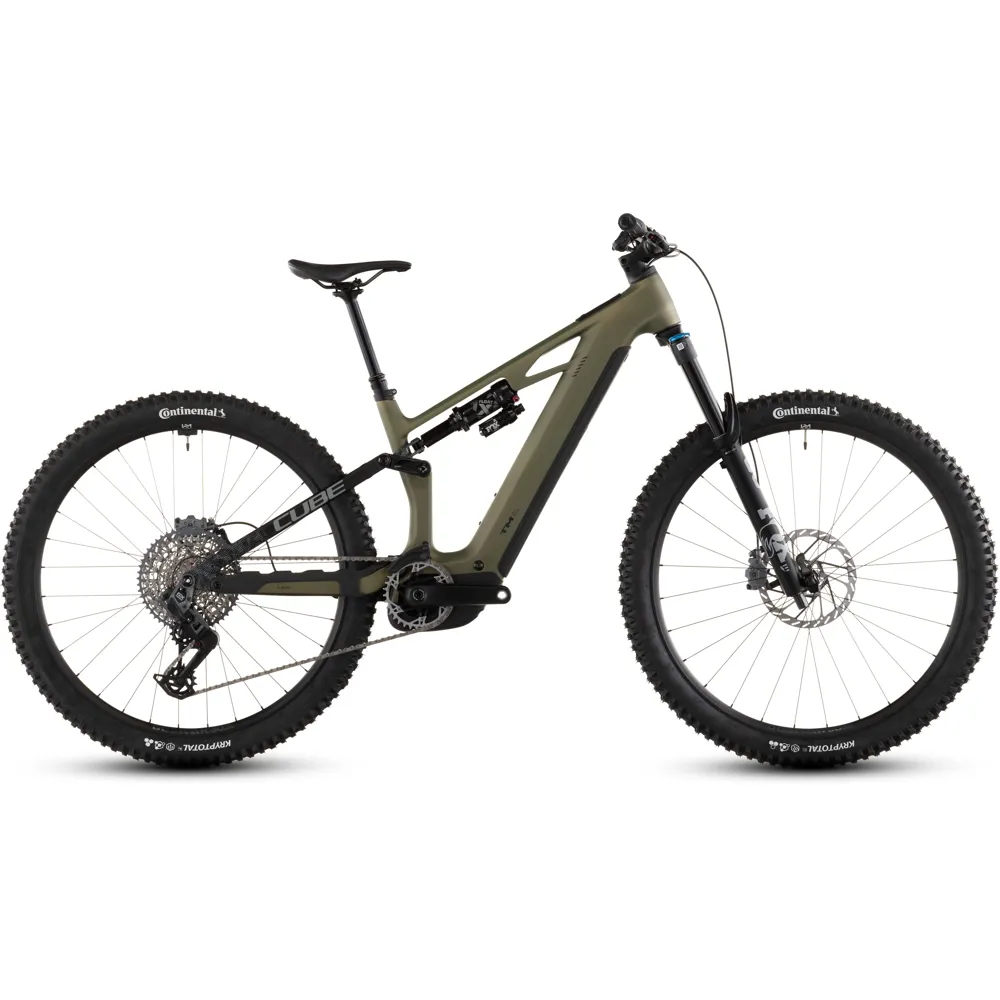 uPRISE Bikes Cube Stereo Hybrid ONE44 HPC TM 800 2026 Electric MTB - Reedgreen/Matrix | Price match, 365 day return s, 18-Month Warranty, Finance Available & Free UK Delivery