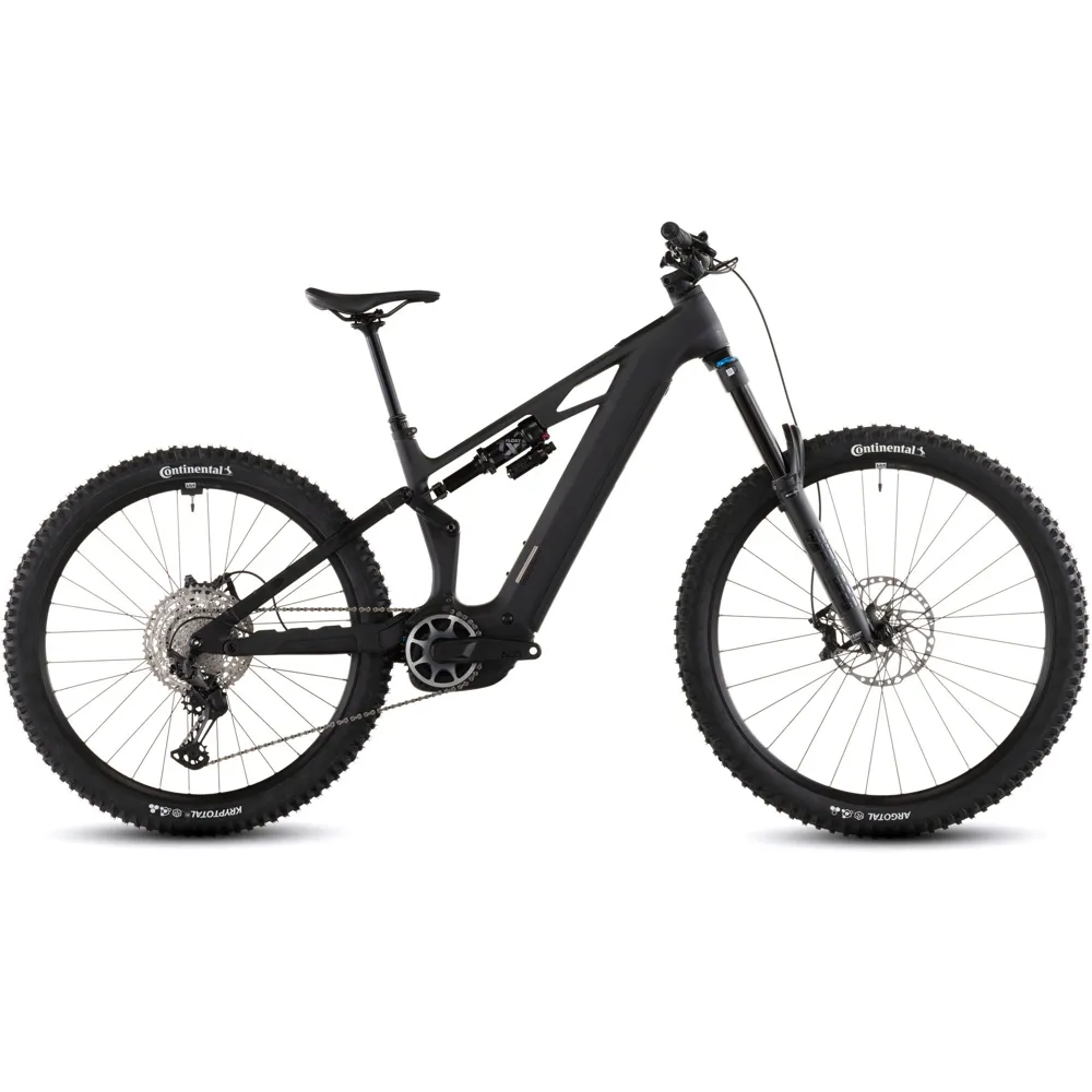 uPRISE Bikes Cube Stereo Hybrid ONE77 HPC SLX 800wh 2026 Electric MTB - Blackline | Price match, 365 day return s, 18-Month Warranty, Finance Available & Free UK Delivery