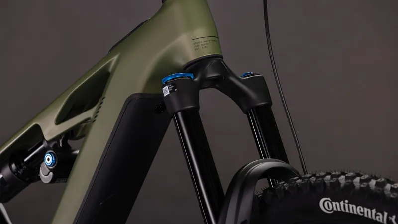 Cube Stereo Hybrid ONE77 HPC TM 800 2026 Electric MTB - Reedgreen/Matrix-3