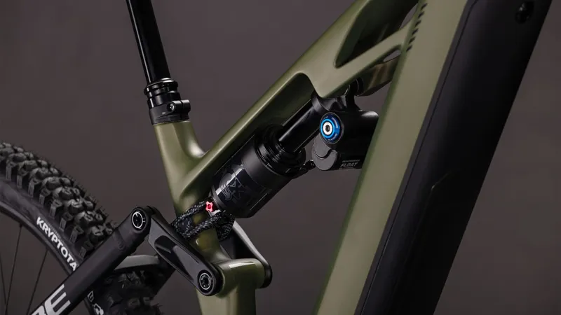 Cube Stereo Hybrid ONE77 HPC TM 800 2026 Electric MTB - Reedgreen/Matrix-6