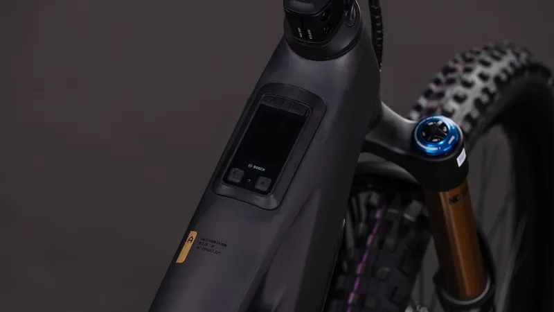 Cube Stereo Hybrid ONE77 HPC AT 800wh 2026 Electric MTB - Carbon/Gold-2