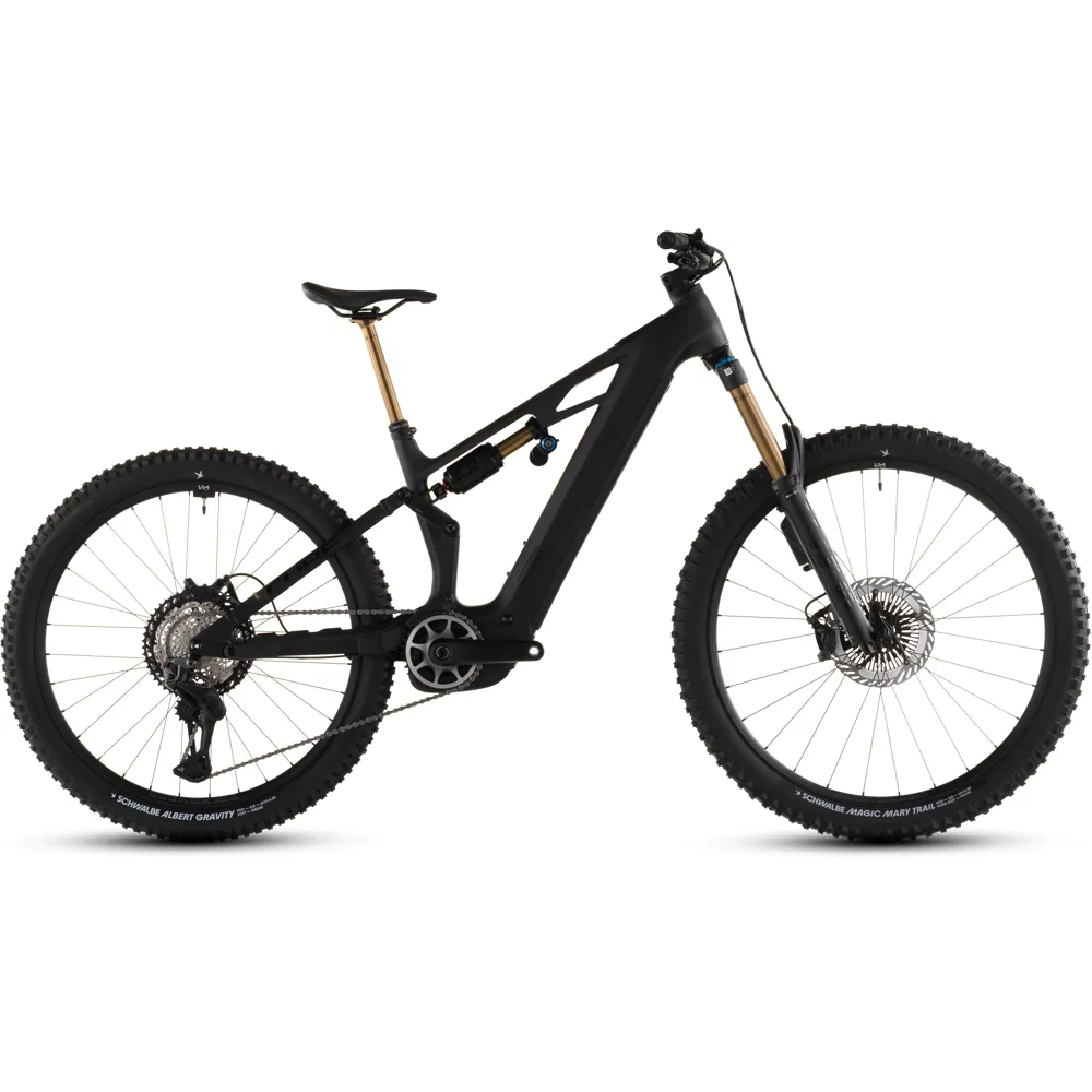 uPRISE Bikes Cube Stereo Hybrid ONE77 HPC AT 800wh 2026 Electric MTB - Carbon/Gold | Price match, 365 day return s, 18-Month Warranty, Finance Available & Free UK Delivery