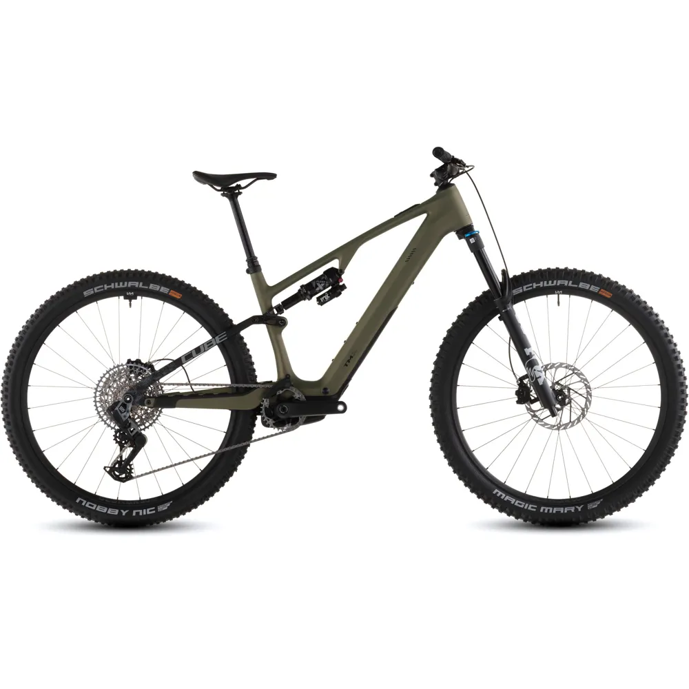 uPRISE Bikes Cube AMS Hybrid ONE44 C:68X TM 400X 29er 2026 Electric MTB - Reedgreen/Matrix | Price match, 365 day return s, 18-Month Warranty, Finance Available & Free UK Delivery
