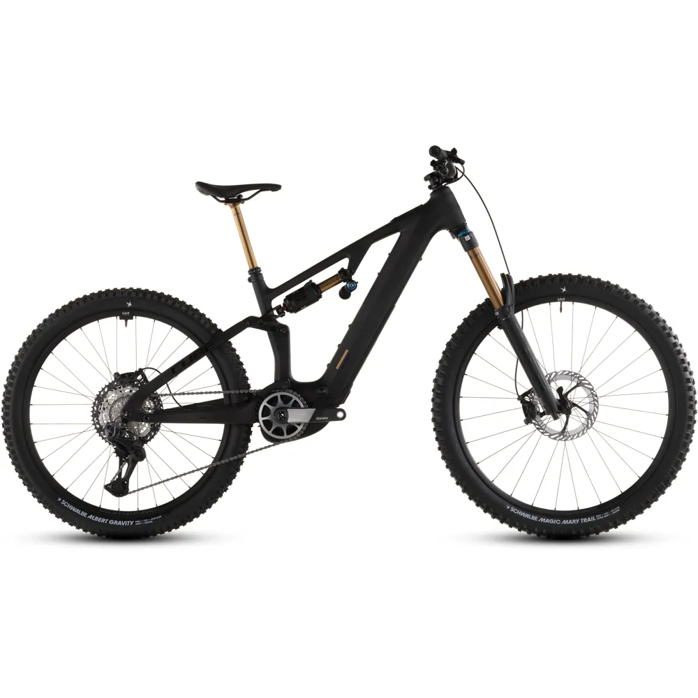 uPRISE Bikes Cube AMS Hybrid ONE77 C:62 AT 600X 2026 Electric MTB - Carbon/Gold | Price match, 365 day return s, 18-Month Warranty, Finance Available & Free UK Delivery