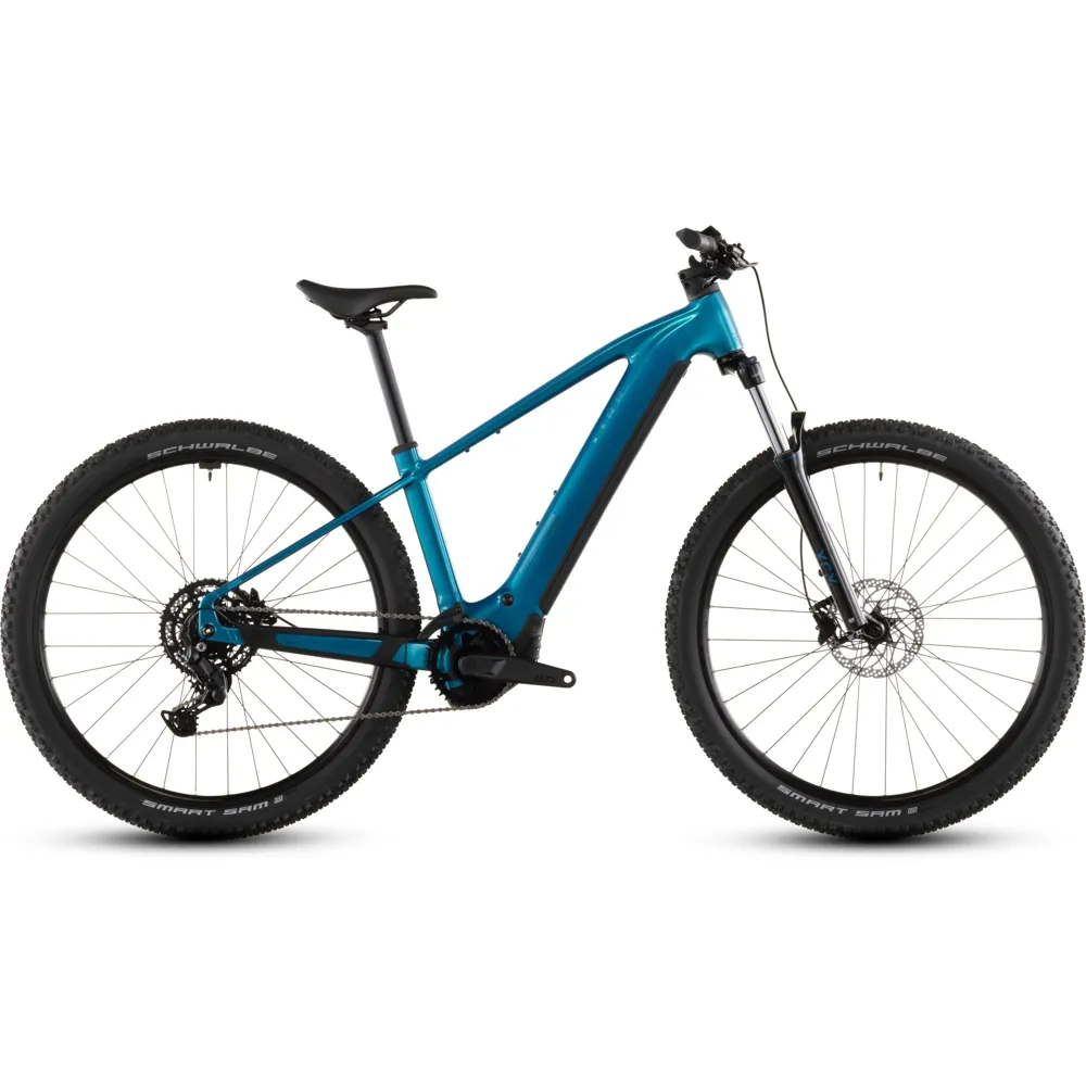uPRISE Bikes Cube Reaction Hybrid Performance 600 2026 Electric MTB - Electric Blue | Price match, 365 day return s, 18-Month Warranty, Finance Available & Free UK Delivery