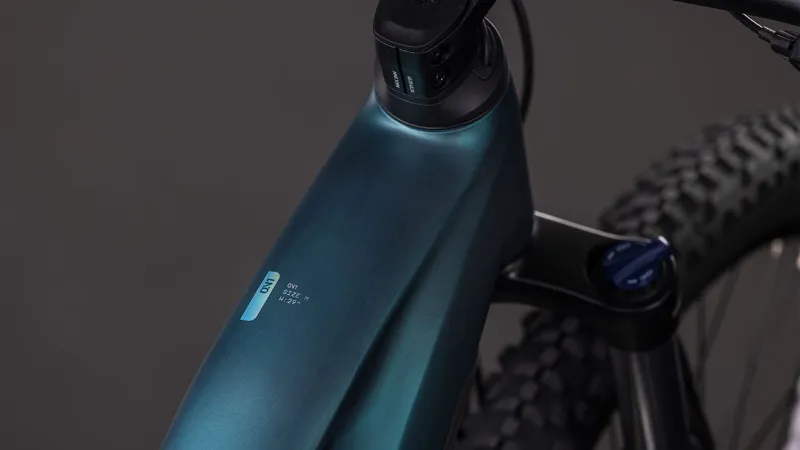 Cube Reaction Hybrid One 600 Electric Mountain Bike - Trapeze - Green-2