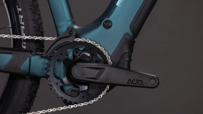 Cube Reaction Hybrid One 800 2026 Electric Mountain Bike - Royal Green-3