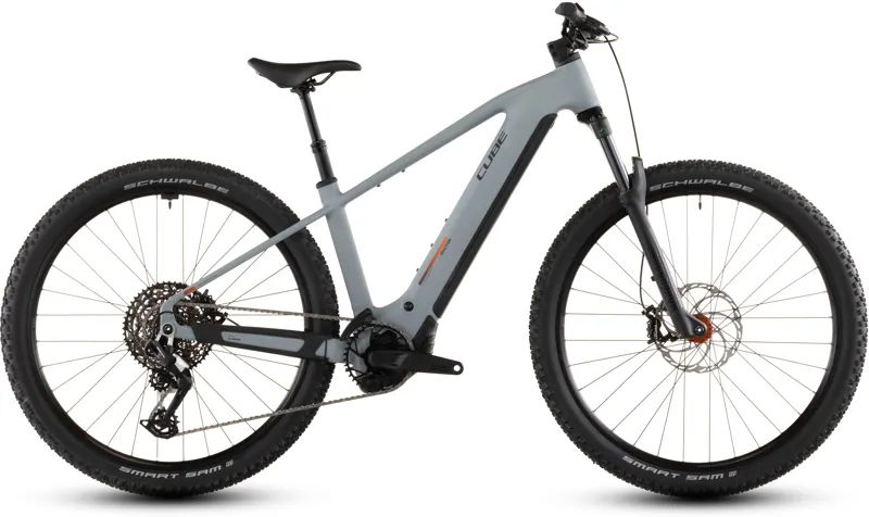 Cube Reaction Hybrid Race 800 2026 Electric Mountain Bike - Vulcan/Orange