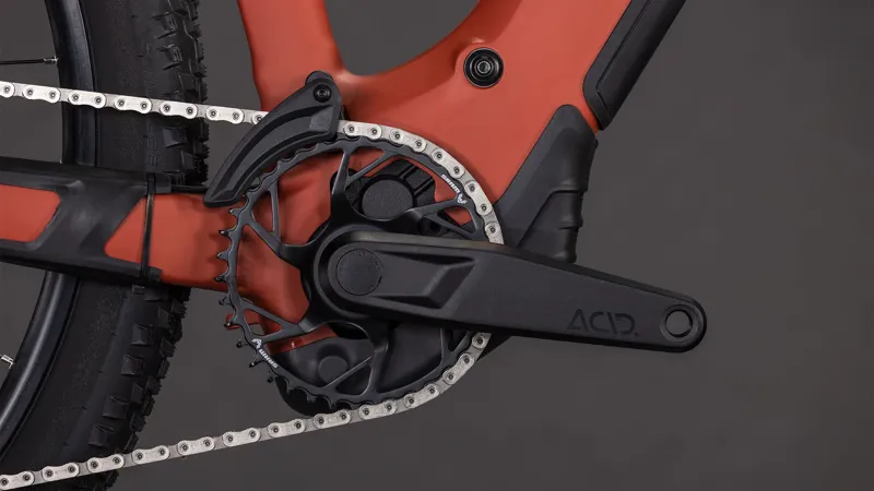 Cube Reaction Hybrid Race 800 2026 Electric Mountain Bike - Amber/Black-5