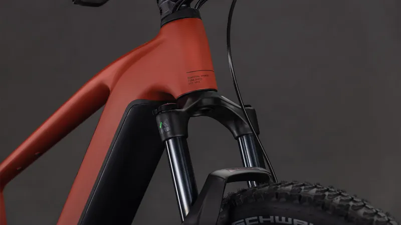 Cube Reaction Hybrid Race 800 2026 Electric Mountain Bike - Amber/Black-2