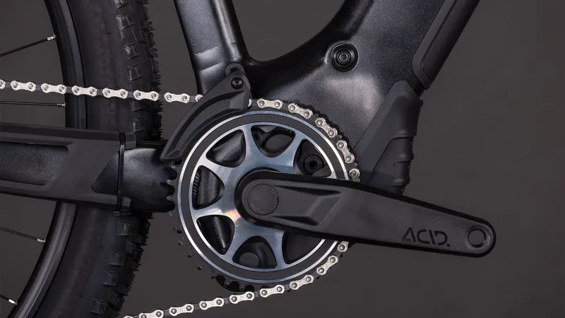 Cube Reaction Hybrid SLX 800 2026 Electric Mountain Bike - SilverDust/Chrome-5