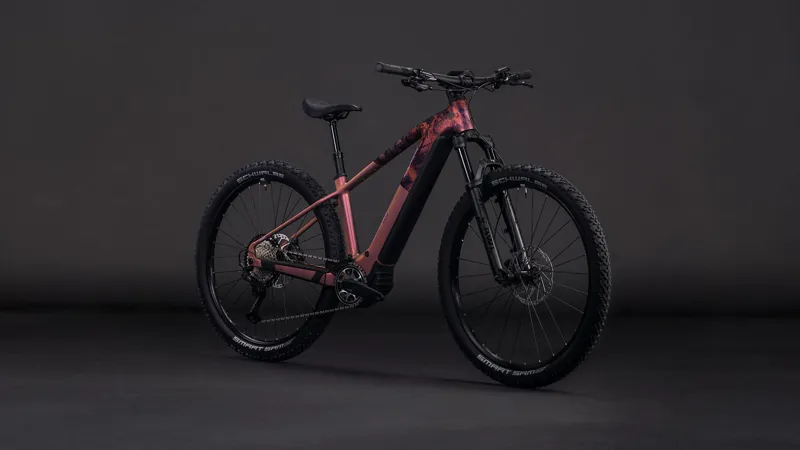 Cube Reaction Hybrid SLX 800 2026 Electric Mountain Bike - Shiftblush/Art-1