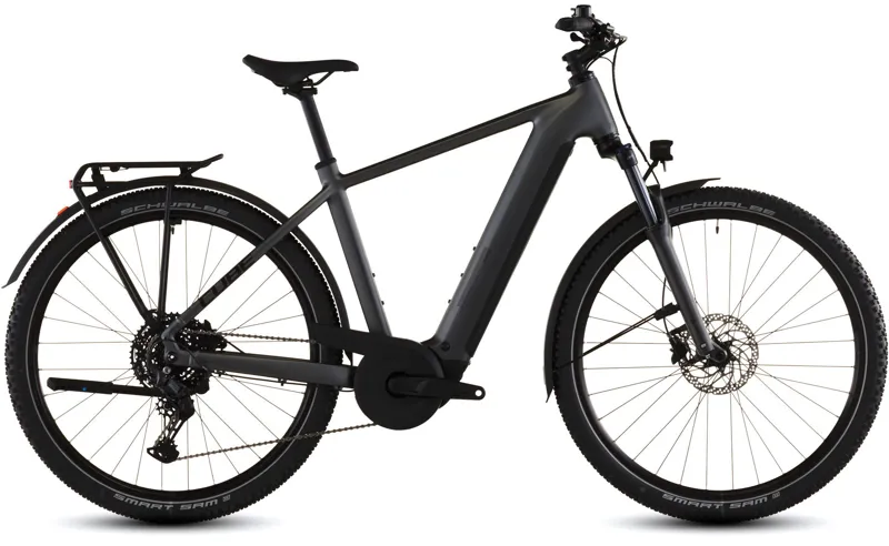 Cube Nuride Hybrid Performance 600 Electric Hybrid Bike - Slab Grey