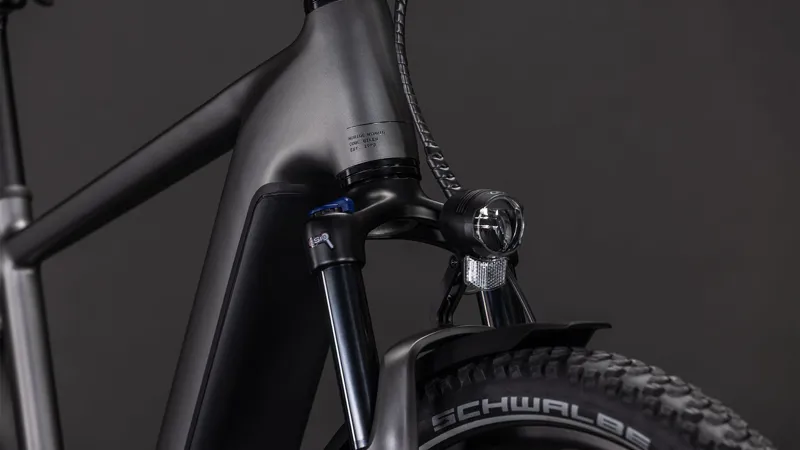 Cube Nuride Hybrid Performance 600 Electric Hybrid Bike - Slab Grey-2