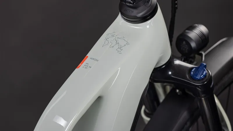 Cube Nuride Hybrid Performance 600wh Trapeze 2026 Electric Hybrid Bike - Desertstone/Grey-2