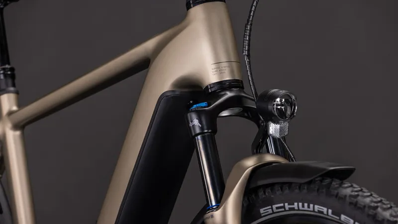 Cube Nuride Hybrid Pro 600wh 2026 Electric Hybrid Bike - Flashstone/Chrome-5