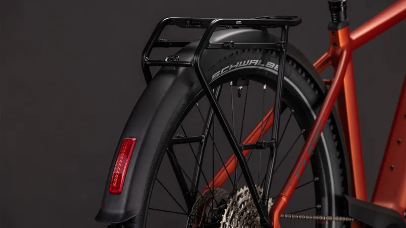 Cube Nuride Hybrid Pro 600wh 2026 Electric Hybrid Bike - Chilli/Black-3