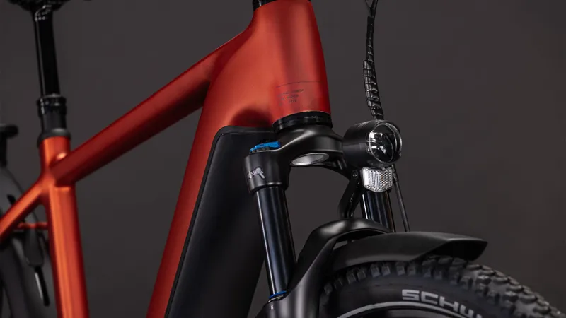 Cube Nuride Hybrid Pro 600wh 2026 Electric Hybrid Bike - Chilli/Black-5