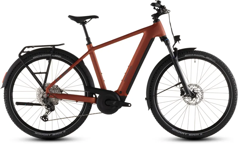 Cube Nuride Hybrid Pro 600wh 2026 Electric Hybrid Bike - Chilli/Black