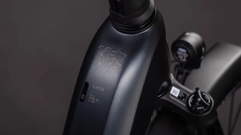 Cube Nuride Hybrid SLX 800wh Easy Entry 2026 Electric Hybrid Bike - Black/Gold-2