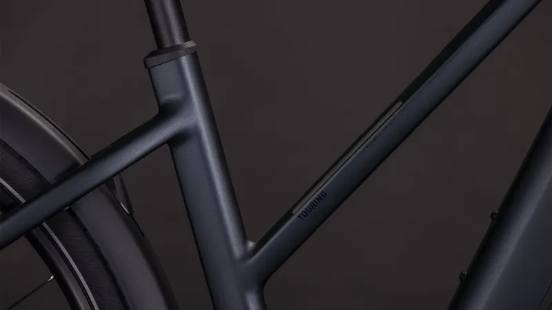 Cube Touring Hybrid ONE 600wh Trapeze 2026 Electric Hybrid Bike - Coal/Chrome-5