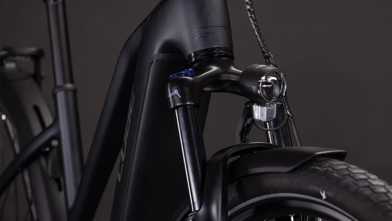 Cube Touring Hybrid ONE 600wh Trapeze 2026 Electric Hybrid Bike - Coal/Chrome-6