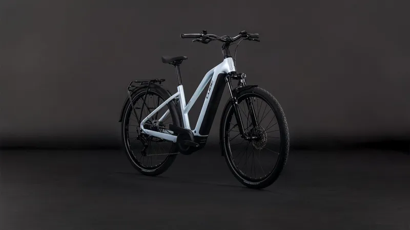 Cube Touring Hybrid ONE 600wh Trapeze 2026 Electric Hybrid Bike - Glacier/Reflex-1