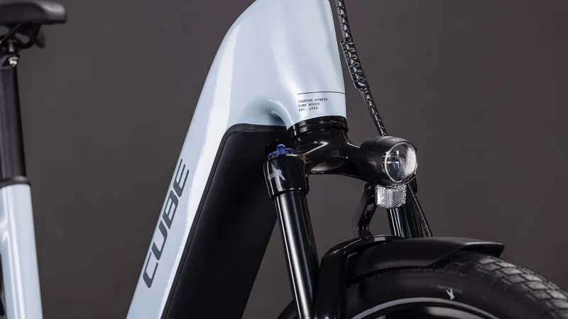 Cube Touring Hybrid One 600 Easy Entry 2026 Electric Hybrid Bike - Glacier/Reflex-5