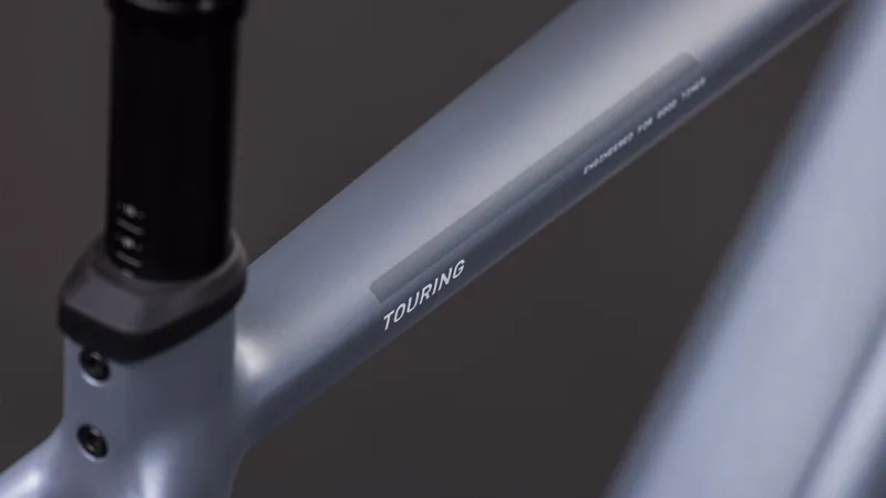 Cube Touring Hybrid Pro 800 2026 Electric Hybrid Bike - Pearlgrey/Grey-3