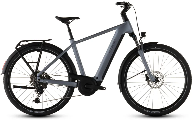 Cube Touring Hybrid Pro 800 2026 Electric Hybrid Bike - Pearlgrey/Grey