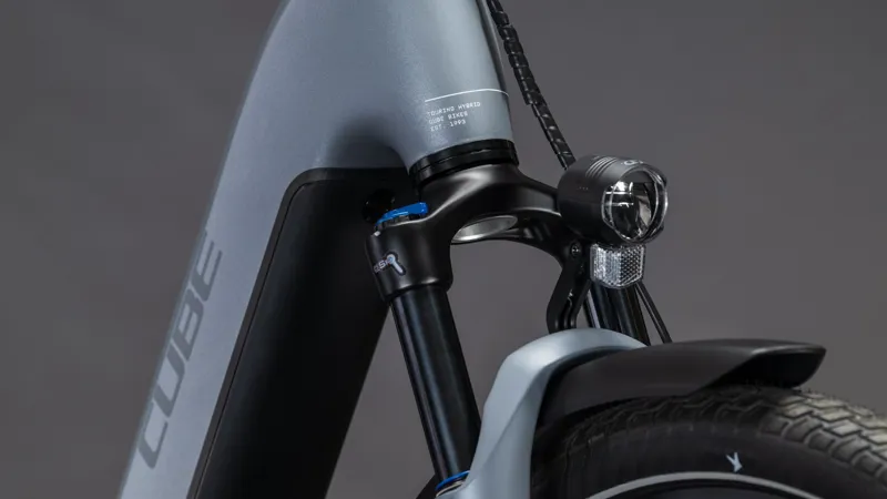 Cube Touring Hybrid Pro 800 Easy Entry 2026 Electric Hybrid Bike - Pearlgrey/Grey-6