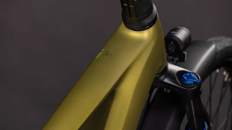 Cube Touring Hybrid Pro 800 2026 Electric Hybrid Bike - Goldenlime/Black-2