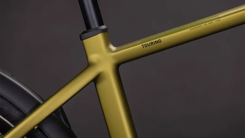 Cube Touring Hybrid Pro 800 2026 Electric Hybrid Bike - Goldenlime/Black-5