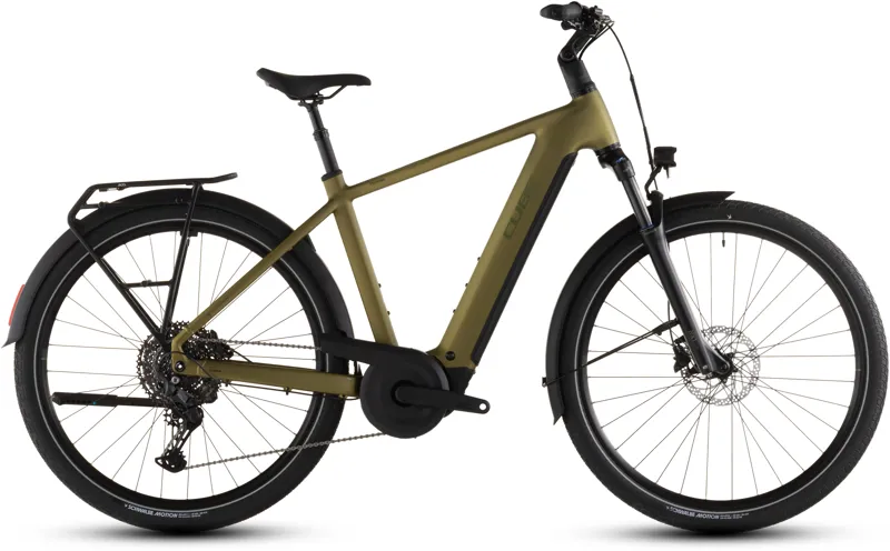 Cube Touring Hybrid Pro 800 2026 Electric Hybrid Bike - Goldenlime/Black