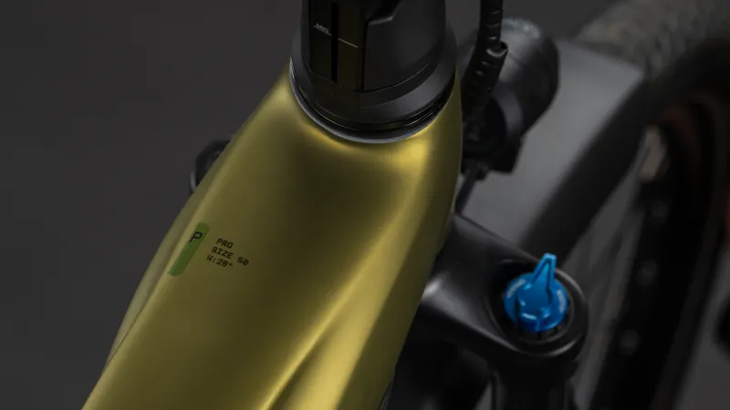 Cube Touring Hybrid Pro 800wh Trapeze 2026 Electric Hybrid Bike - Goldenlime/Black-2