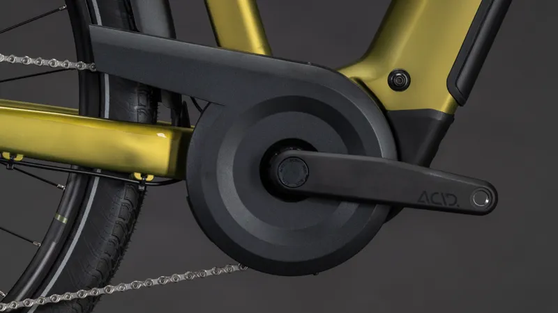 Cube Touring Hybrid Pro 800wh Trapeze 2026 Electric Hybrid Bike - Goldenlime/Black-5