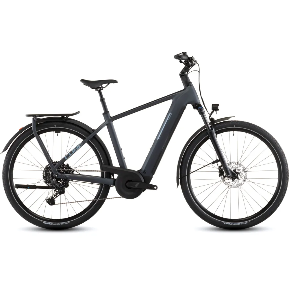 uPRISE Bikes Cube Kathmandu Hybrid ONE 800wh 2026 Electric Hybrid Bike - Metallicgrey/Grey | Price match, 365 day return s, 18-Month Warranty, Finance Available & Free UK Delivery