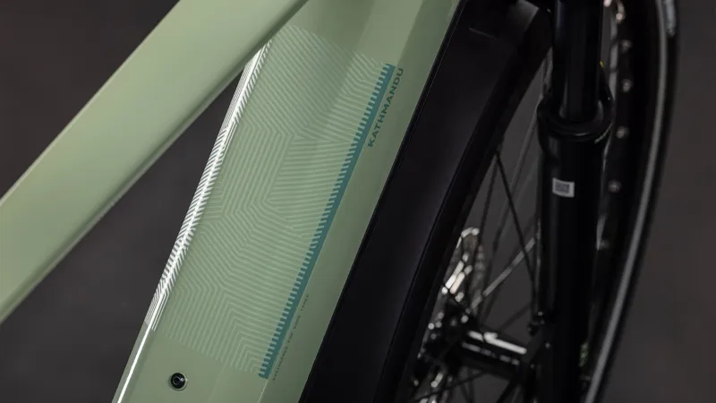 Cube Kathmandu Hybrid ONE 800wh 2026 Electric Hybrid Bike - Pea/Green-3