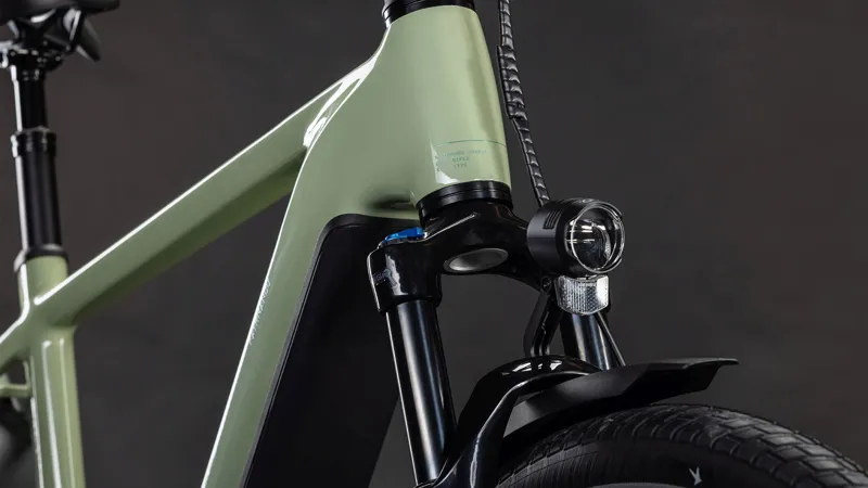 Cube Kathmandu Hybrid ONE 800wh 2026 Electric Hybrid Bike - Pea/Green-6